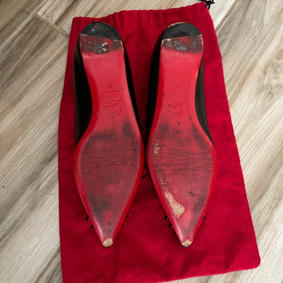 Louboutin pointed toe flats - Picture 2 of 4